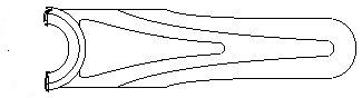 Flymo Plastic Blade 5138469-87 (6 pack)