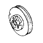 ELITE 3900-4000-4100 RECOIL PULLY & ROPE ONLY(538227194)